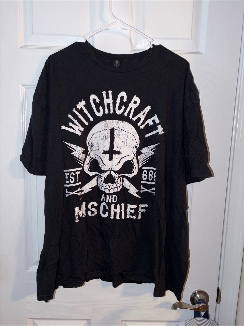 Witchcraft and Mischief Graphic Tee - Black